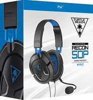 Turtle Beach Recon 50P Fone De Ouvido Com Fio, Preto - Playstation 4