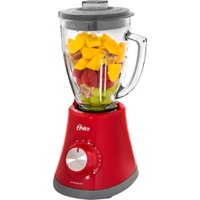 [AME SC R$82] Liquidificador Oster Superchef 1,2L  8 Velocidades com Jarra de Vidro Vermelho - 750W