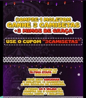 Compre 1 Moletom e Ganhe 3 Camisetas + 3 Mimos 