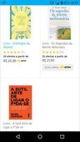 [AME 70%] 3 livros com 70% de cashback cada