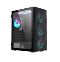 Gabinete Gamer Montech x3 MESH, Mid Tower, Black, ATX, Com 6 Fans Rainbow, Vidro Temperado, X3 MESH (B