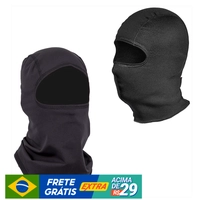 Balaclava PRETA Touca Ninja Termica