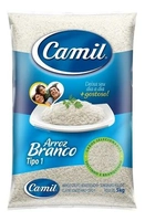 Arroz Branco Tipo 1 Camil Pacote 5kg