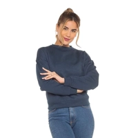 [Regional] Casaco Moletom Azul Marinho Basic+ Tamanho M