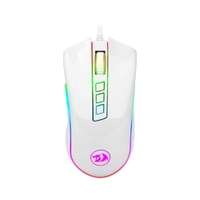 Mouse Redragon Cobra Chroma Lunar Branco - R$125