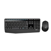 Combo Sem Fio Logitech MK345 Teclado e Mouse ABNT2