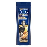 (Lev 4)(R$15,29 cada)Shampoo Clear Men Anticaspa Limpeza Profunda 400ml