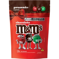 Confeito M&M's Chocolate ao Leite 148g Especial de Natal