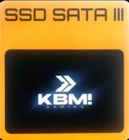 SSD KBM! Gaming, SATA III, 512GB, Leitura 520 MB/s, Gravação 450 MB/s