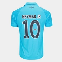 Camisa Santos 25/26 Neymar Jr. Nº10 Torcedor Azul