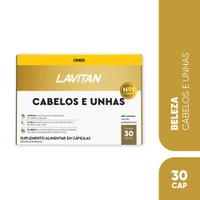 Lavitan Cabelos e Unhas 30 Cápsulas