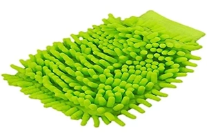 Luva Em Microfibra Dupla Face Limpeza E Polimento 100% Poliester - Au309