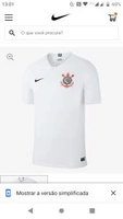 Camisa Nike Corinthians I 2018/19 Torcedor Pro Masculina - R$100