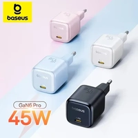 [Com taxa] Mini carregador Baseus 45w pd qc 3.0