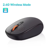 [Com imposto] Baseus-F01B Mouse sem fio, 2.4G, 1600 DPI, Clique Silencioso para MacBook, Tablet, Laptop, PC, Acessórios para Jogos