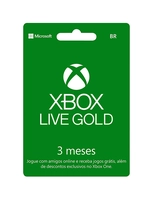 [ PRIME ] Microsoft Xbox Live Gold - 3 Meses