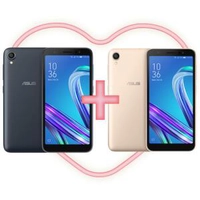 Zenfone Live (L1) Octacore Preto 430 + ZenFone Live (L1) Quadcore Dourado | R$1.099