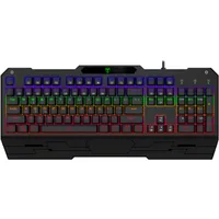 Teclado Gamer Mecânico T-Dagger Battleship RGB, Switch Blue, Black | R$220