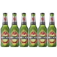 Cerveja Becks Long Neck Puro Malte 330ml Pack - 6 unidades