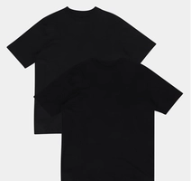 Kit Camiseta Hering Super Cotton 2 Peças Masculina - Preto
