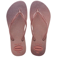 Chinelo Havaianas Slim Gloss Rosa Crocus