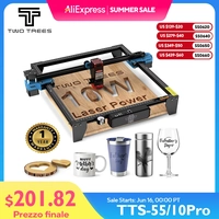 [Do Brasil/APP/Moedas R$891 ] Gravador Laser CNC TwoTrees TTS-10 Pro 80W 
