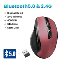 [R$28 Moedas] UGREEN Mouse sem fio Bluetooth 5.0 mouse ergonomic 4000dpi 6 botões mudo 