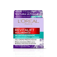 Gel Creme Hidratante L'Oréal Revitalif Hialurônico Antioleosidade 49g