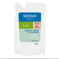 Refil Sabonete Líquido Granado Glicerina Bebê Erva Doce Refil 250ml [Mínimo 2 Und ] | R$ 5,24