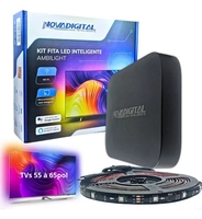 Fita LED que Acompanha a Imagem da TV -- Kit Smart Tv Fita De Led Ambient Light Wifi -- Compatível com Alexa E Google