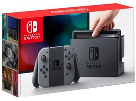 Nintendo Switch 32GB 1 Controle Joy-Con - Cinza Cinza | R$ 2792