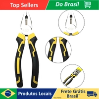 [App | Moedas R$13,33] Alicate Universal de Aço Carbono Emborrachado