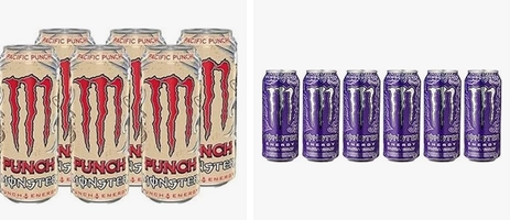Pack de Monster 6 unidades Sabores