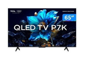 [Magalu] Smart TV 65" TCL 4K UHD QLED 65P7K Google TV AiPQ Google Assistente 3 HDMI 1 USB