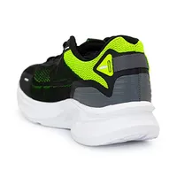 Tênis Fila Lancer, Masculino, Preto/Limão/Preto, 39