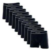 Kit 10 Cuecas Boxer Microfibra Sem Costura Mash