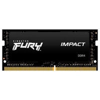 Memória Kingston Fury Impact, 8GB, 2666MHz, DDR4, CL15, Para Notebook 