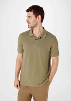 【Tam.: M XG XXG】Camisa Polo Básica Masculina Em Piquet - Verde
