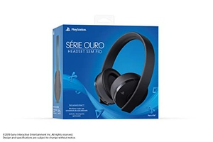 [PRIME] Headset Sem Fio Série Ouro - Preto - Playstation 4