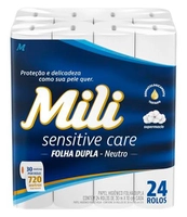 Mili Papel Hig Pacote De 24 ( R$ 0,75 o rolo )