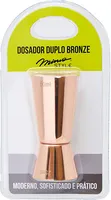 Dosador Duplo Mimo Style Bronze - R$12