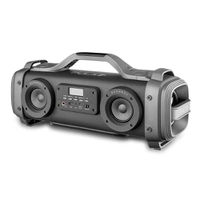 PULSE MEGA BOOMBOX MULTILASER SP363 PRETO | R$800