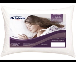 [Clube da Lu + R$ 5 de volta] Travesseiro Ortobom de Cabeça - Nápoles | R$ 14