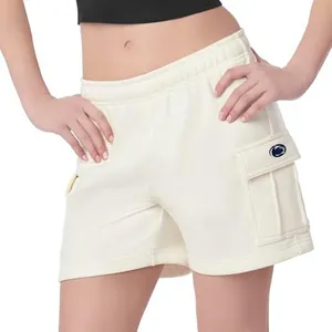 Bermuda Cargo Feminina Atlética com Bolsos