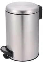 Lixeira M Mor com Pedal Safira 8228 em Aço Inox - 12 L | R$ 126