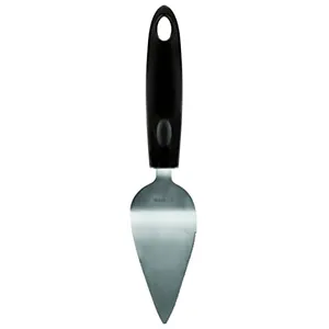 Tuut, Linha Inox, Espátula Para Bolo, Cabo Preto, 23cm