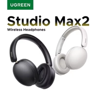 [R$117 Moedas/Taxa inclusa] Fone de Ouvido Ugreen Studio Max2 - 80h Bateria, Bluetooth 5.4, Conexão Dupla, Baixa Latência, AAC/SBC