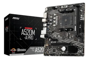 Placa-mãe MSI A520M-A Pro AM4 mATX DDR4 M.2