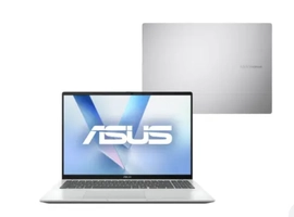 Notebook ASUS VivoBook 16 X1607QA Qualcomm Snapdragon X1 26 100 16GB Ram 512GB SSD Windows 11 Home Tela 16” FHD Silver - MB062W