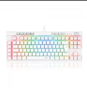 Teclado Mecânico Redragon K587 Magic-Wand Pro RGB, Switch Magnetico Azul, White, ABNT2